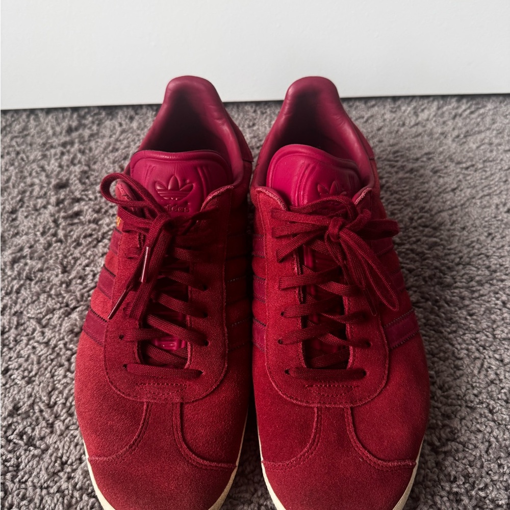 Adidas Men's Bold Red Sneakers